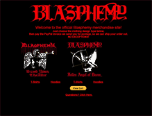 Tablet Screenshot of blasphemyritual.com